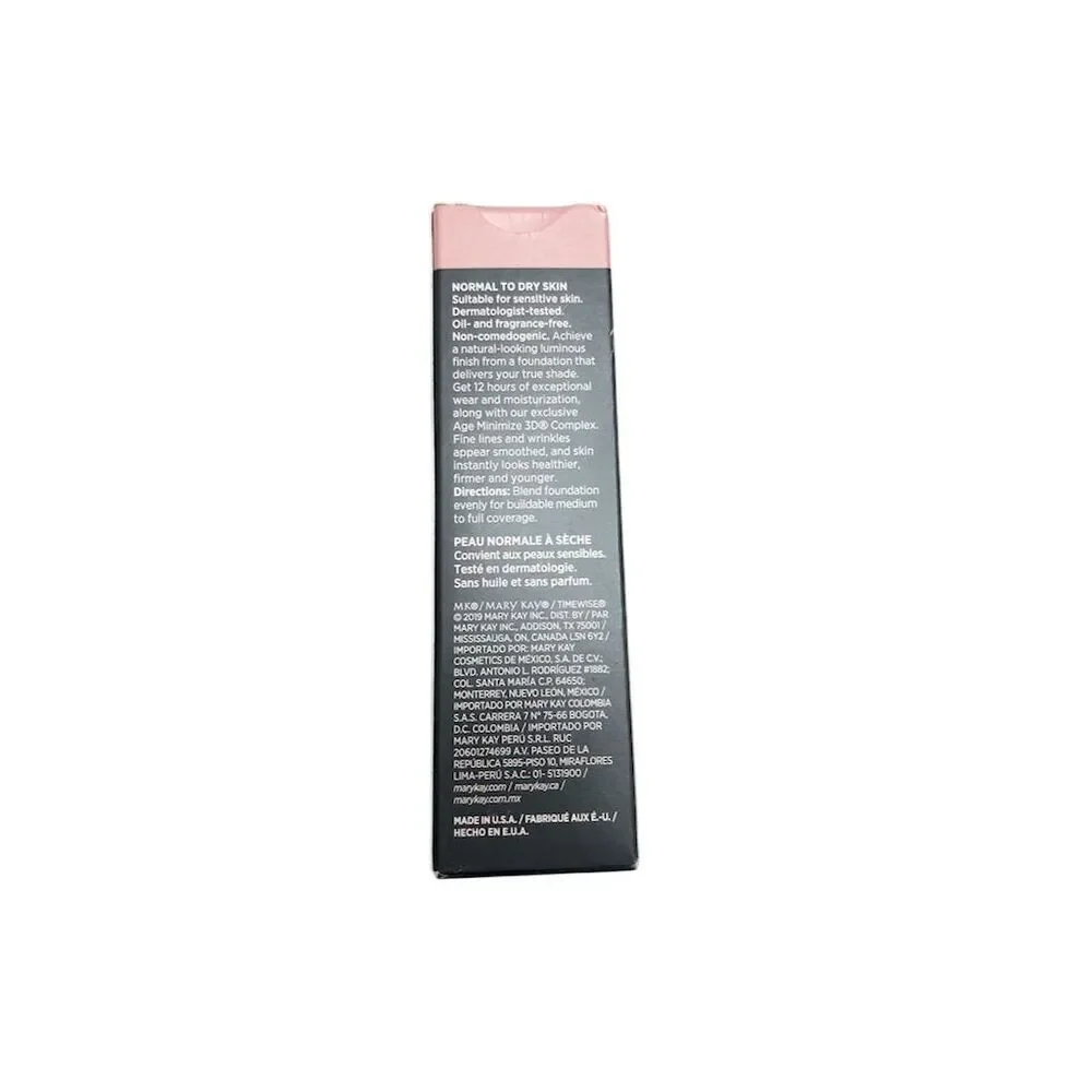 Mary Kay Timewise Luminous 3D Foundation Bronze W 130 Medium 154140 W130
